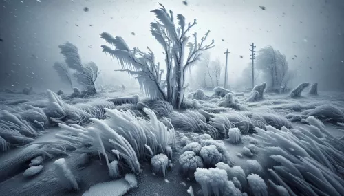 La chute thermique frappe le Nord et le Pas-de-Calais avec des températures autour du 0°C !