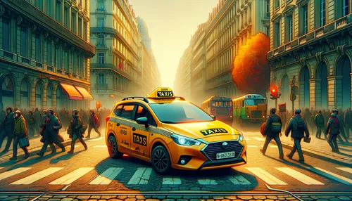 Grève des taxis à Lyon : une contestation qui perturbe la ville