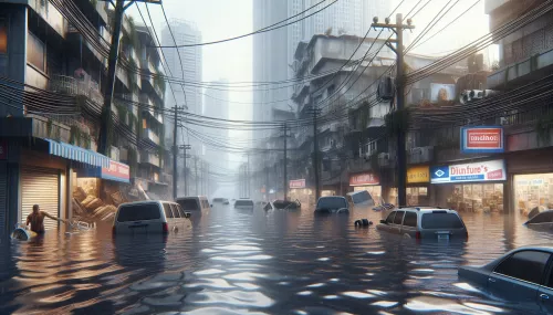 Inondations en Gironde : Des Routes Submergées et Problèmes au Bassin d’Arcachon