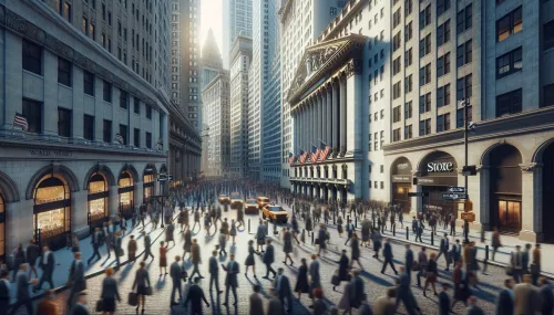 Wall Street en Baisse Suite aux Tensions Israélo-Iraniennes et à l’Inflation
